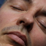 image man asleep closeup manchester counsellor