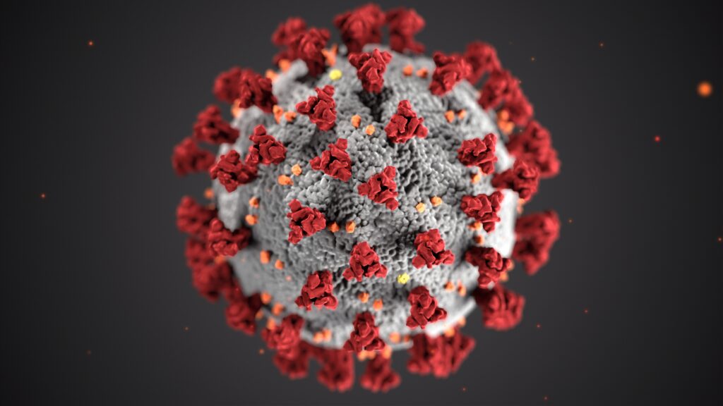 Image of coronavirus - Are covid patients at risk of PTSD
